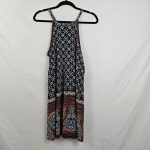 Xhilaration Boho Beach Lounge Dress Midi Size Medium